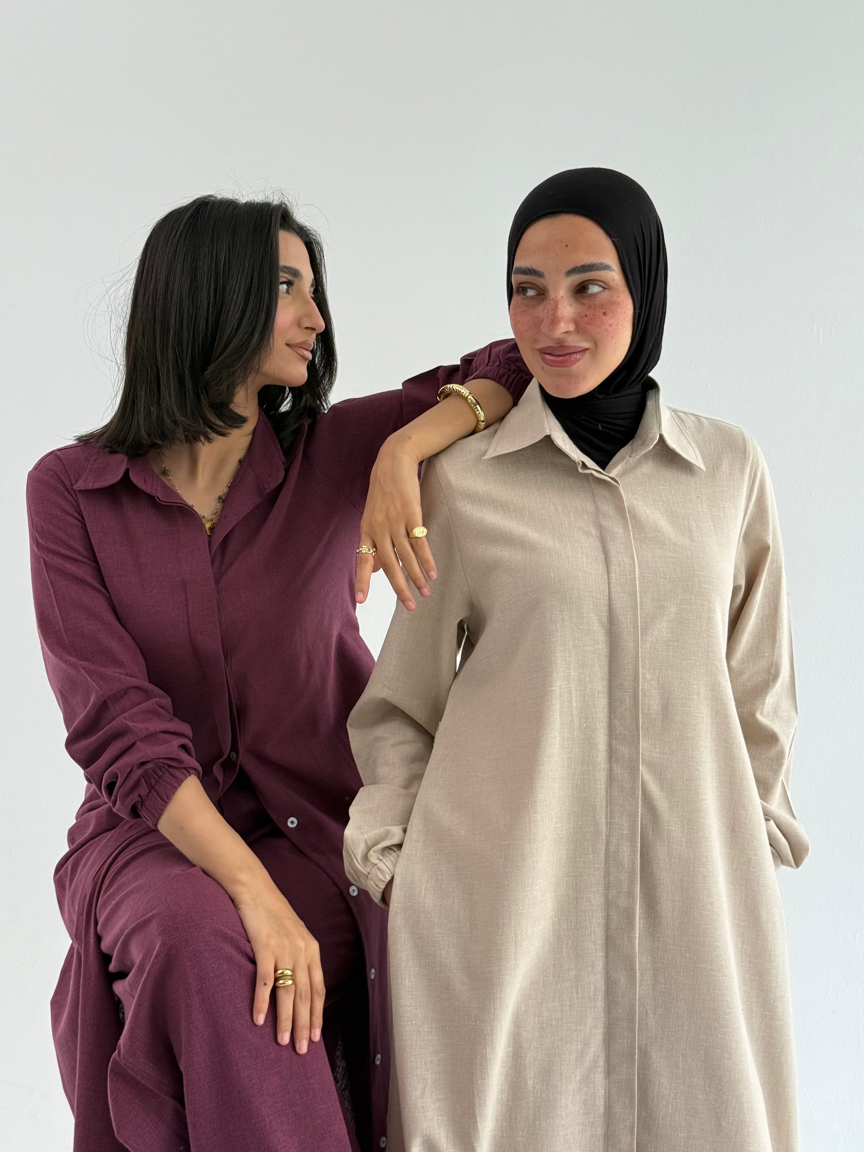 The Emy’s Luxury Linen Maxi