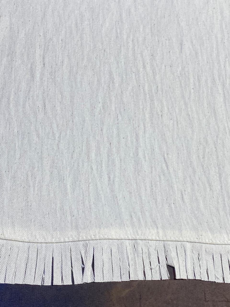 Linen--Cotton Long Shirt Dress