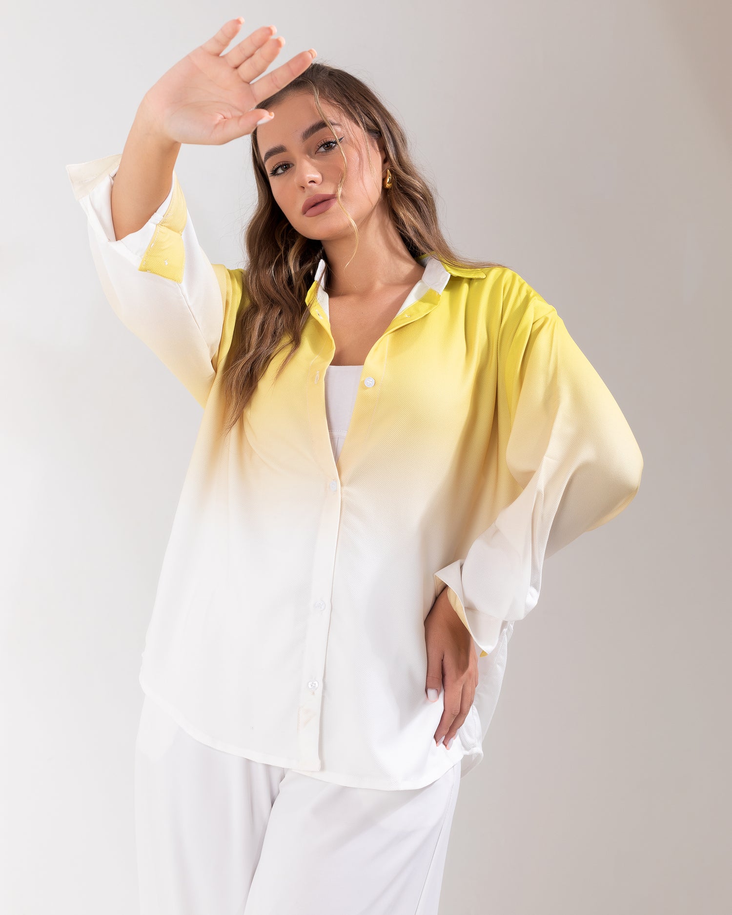 Ombre Oversize Shirt