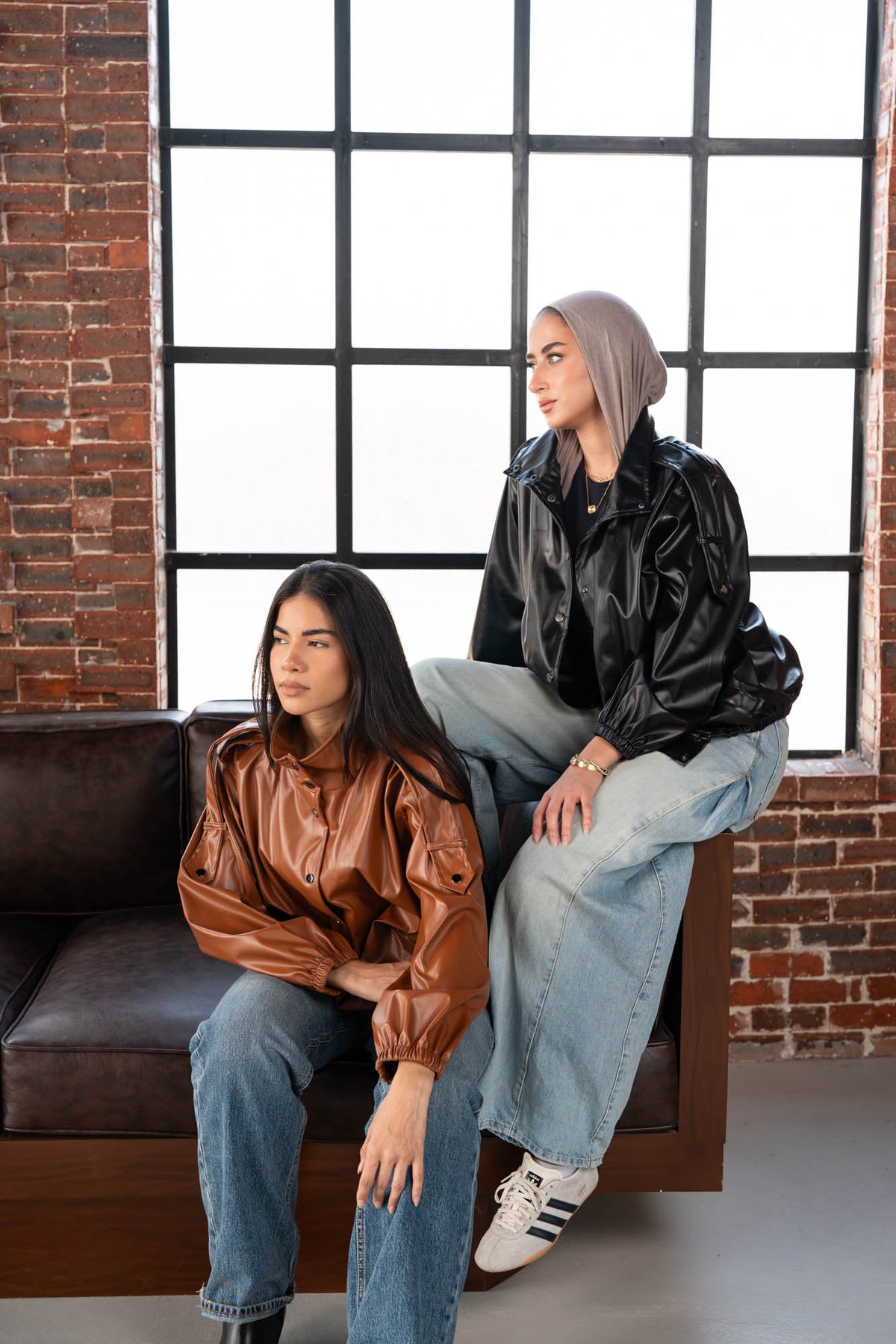 Emy's Short Leather Jacket