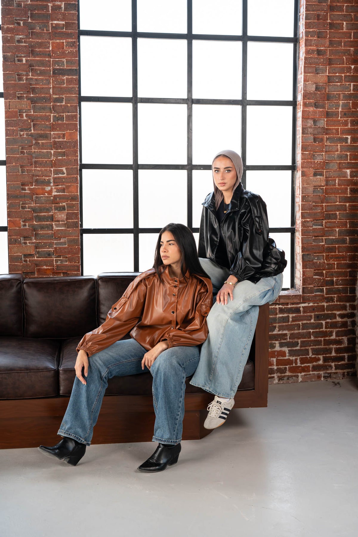 Emy's Short Leather Jacket