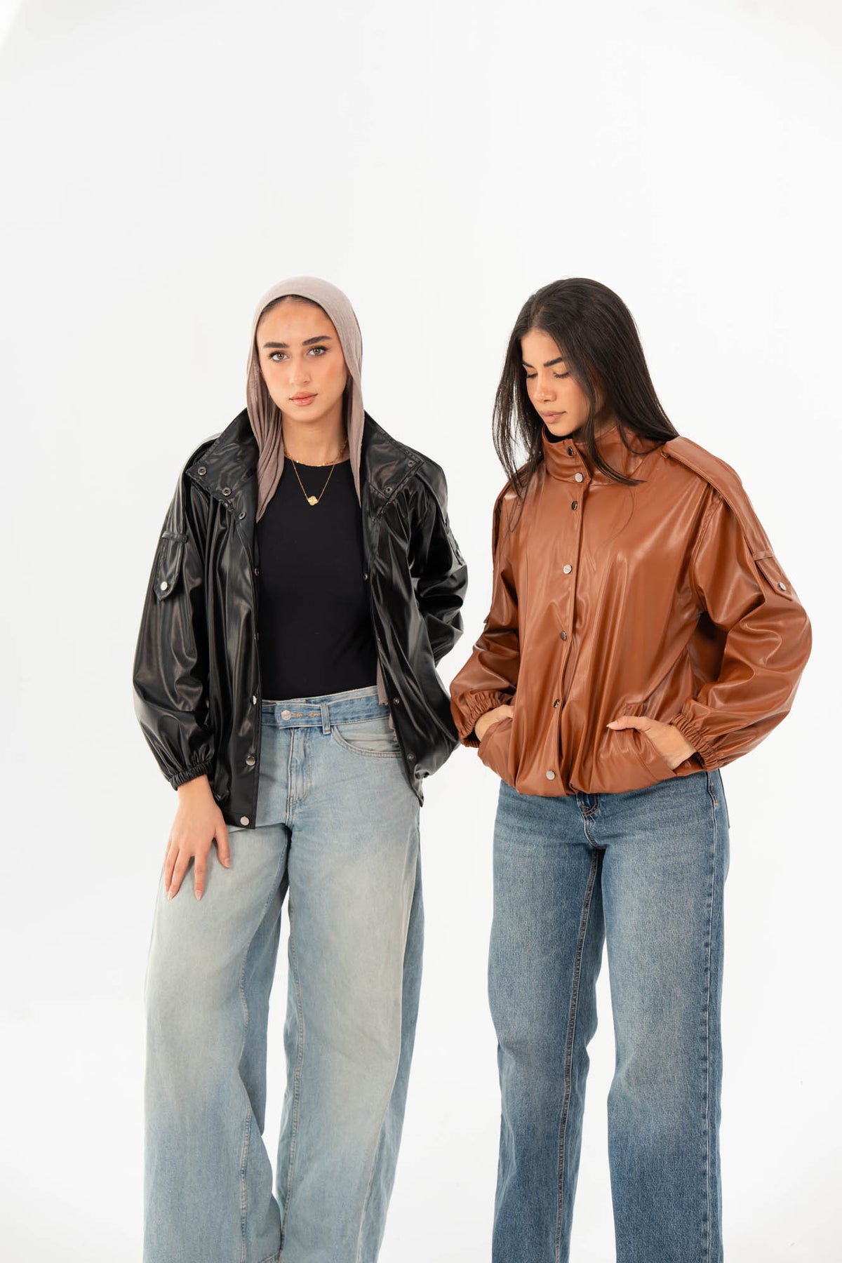 Emy's Short Leather Jacket