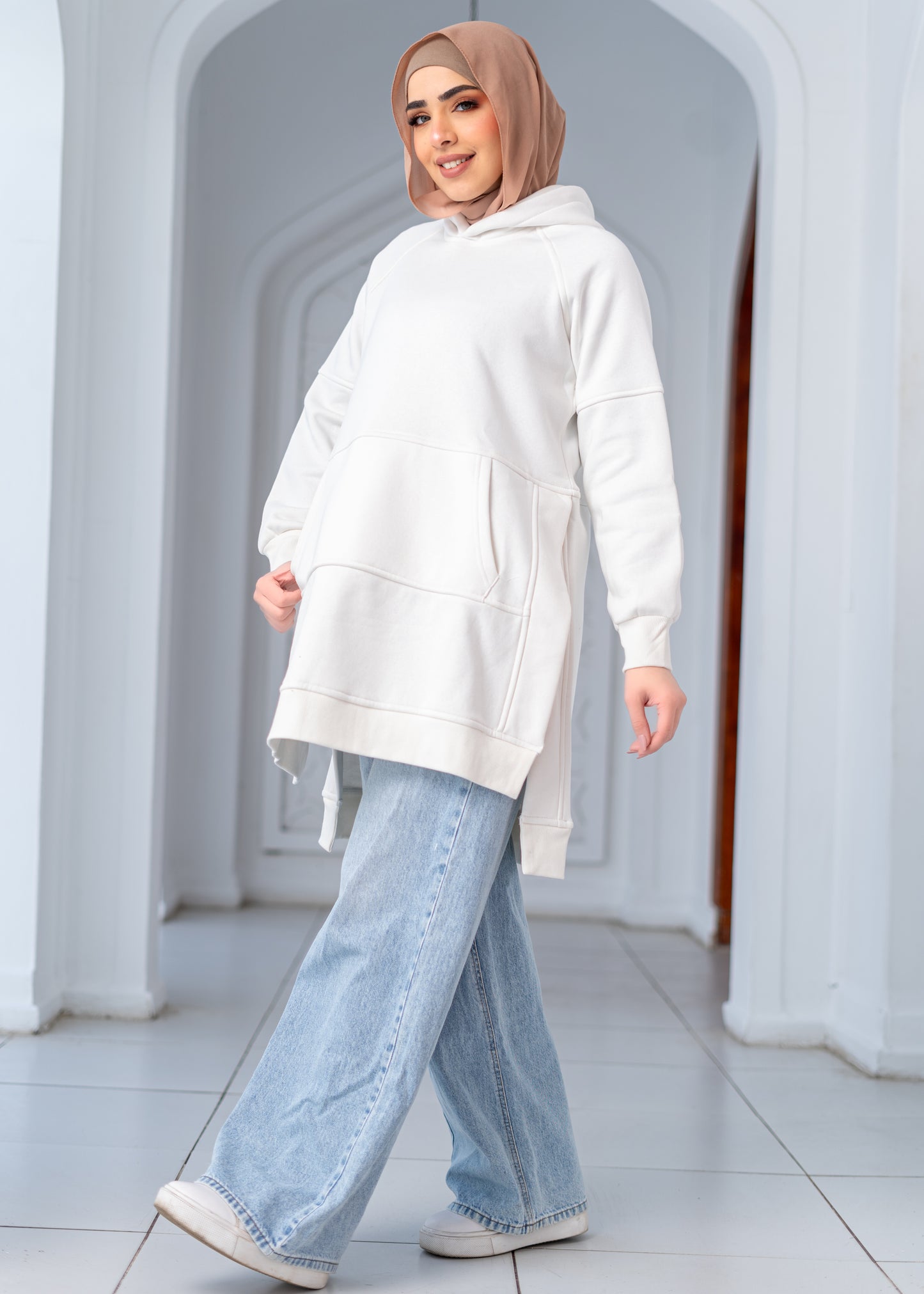 Basic Hoodie - Off White