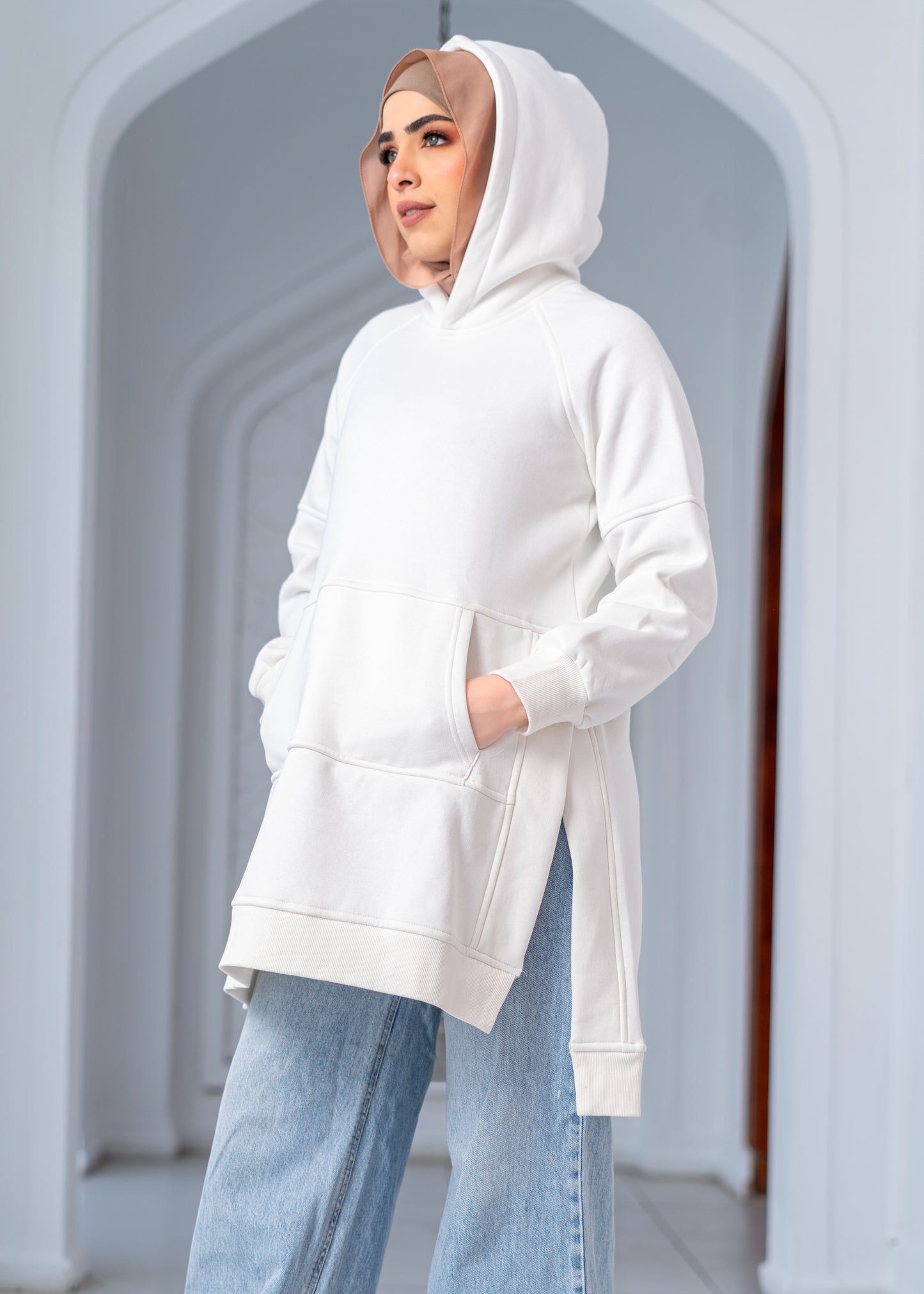 Basic Hoodie - Off White