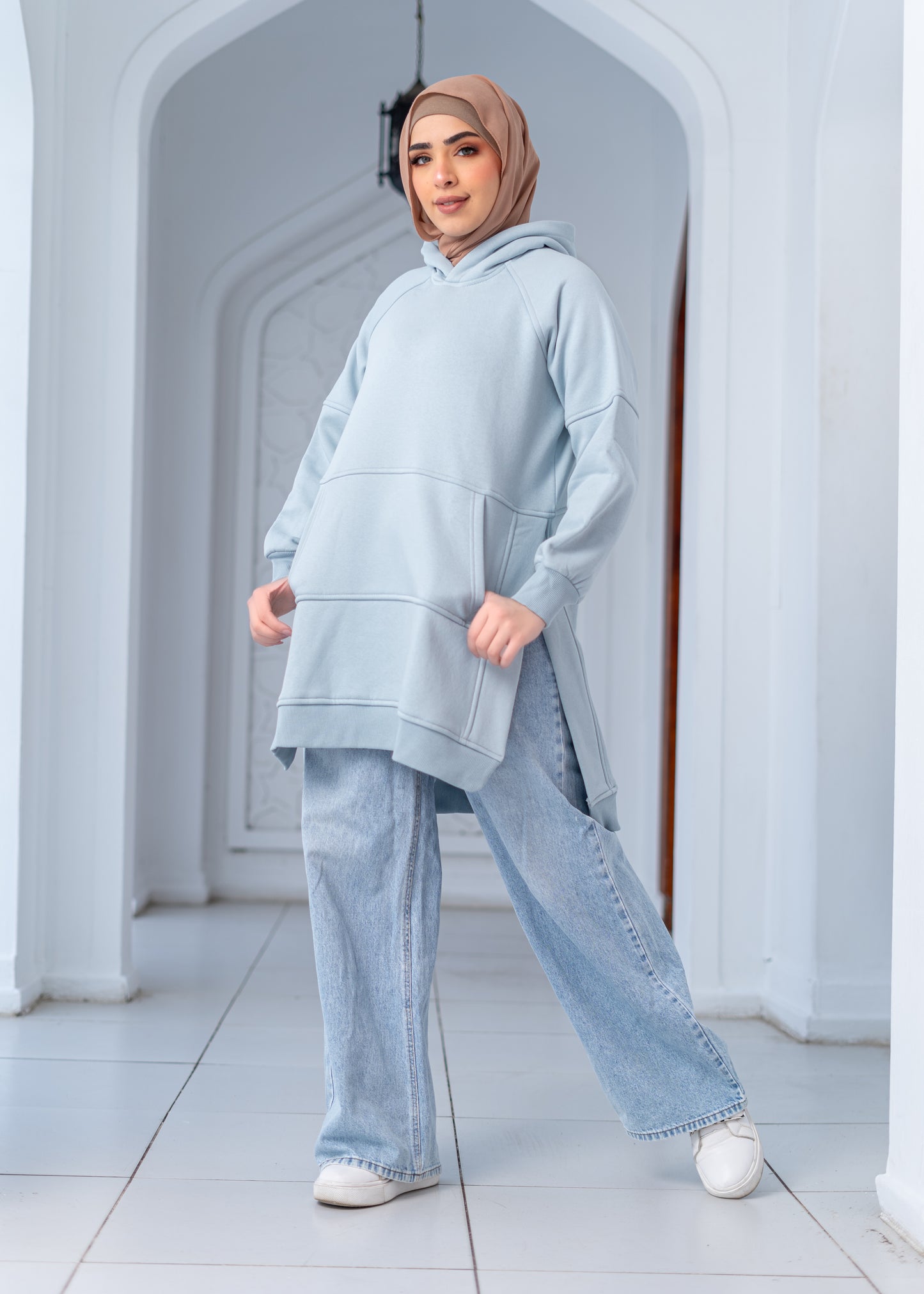 Basic Hoodie - Baby Blue