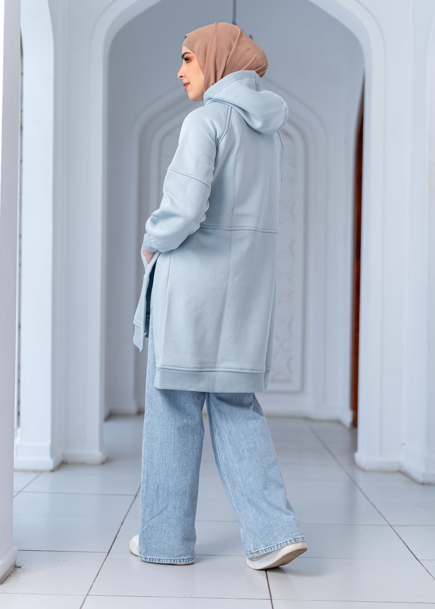 Basic Hoodie - Baby Blue