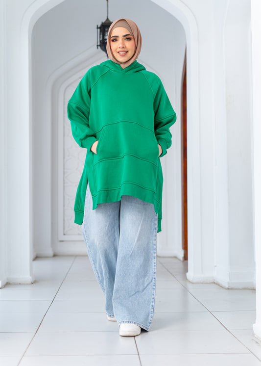 Basic Hoodie - Green