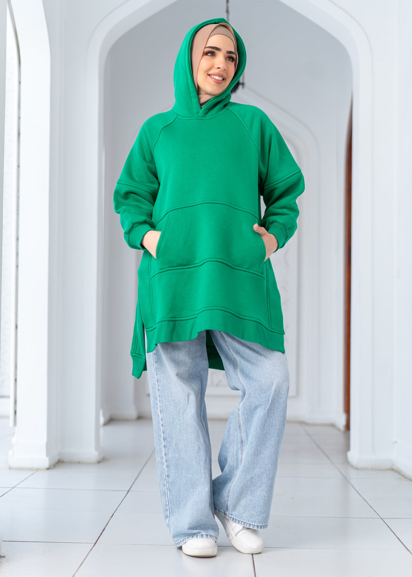 Basic Hoodie - Green