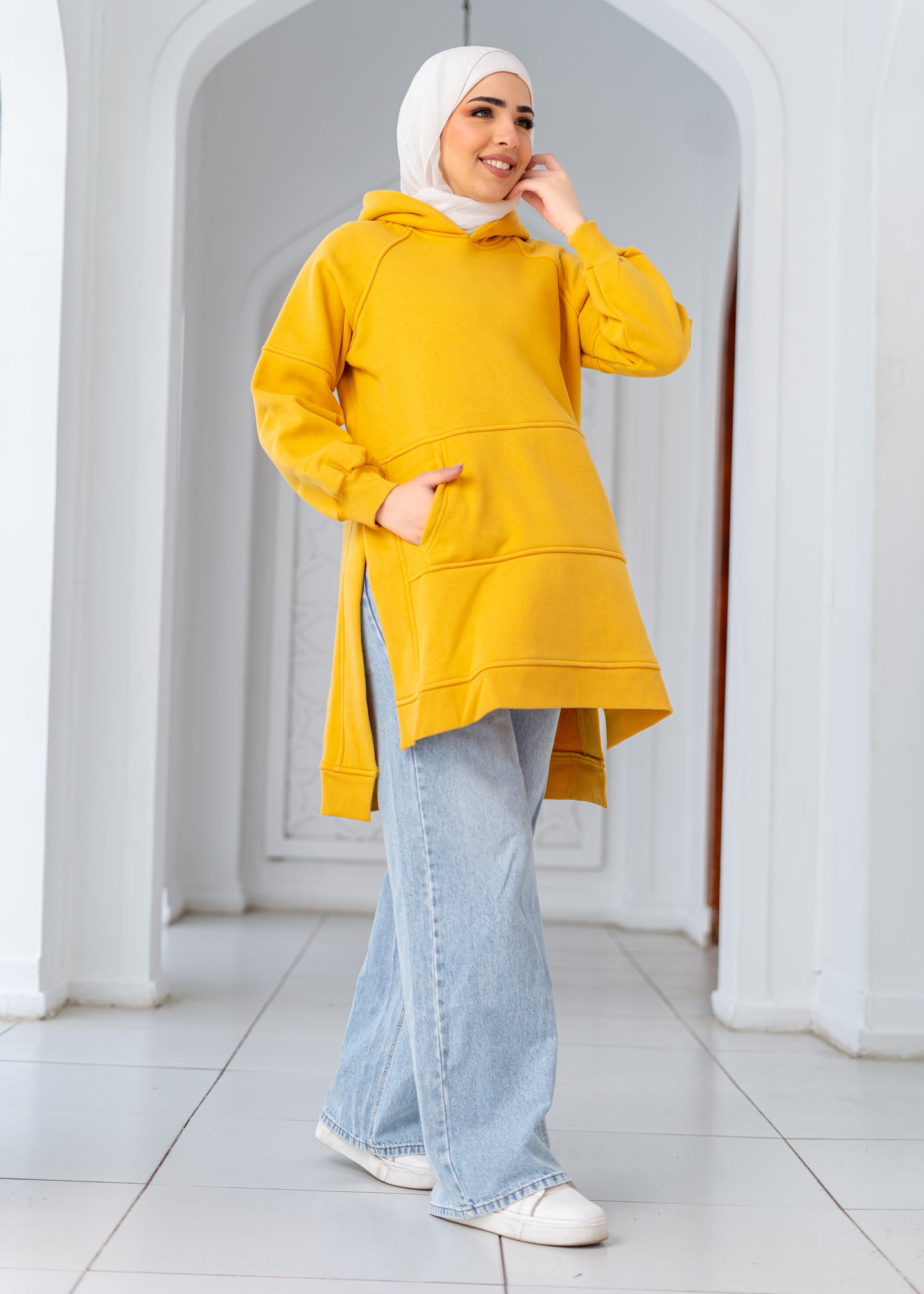 Basic Hoodie - Yellow