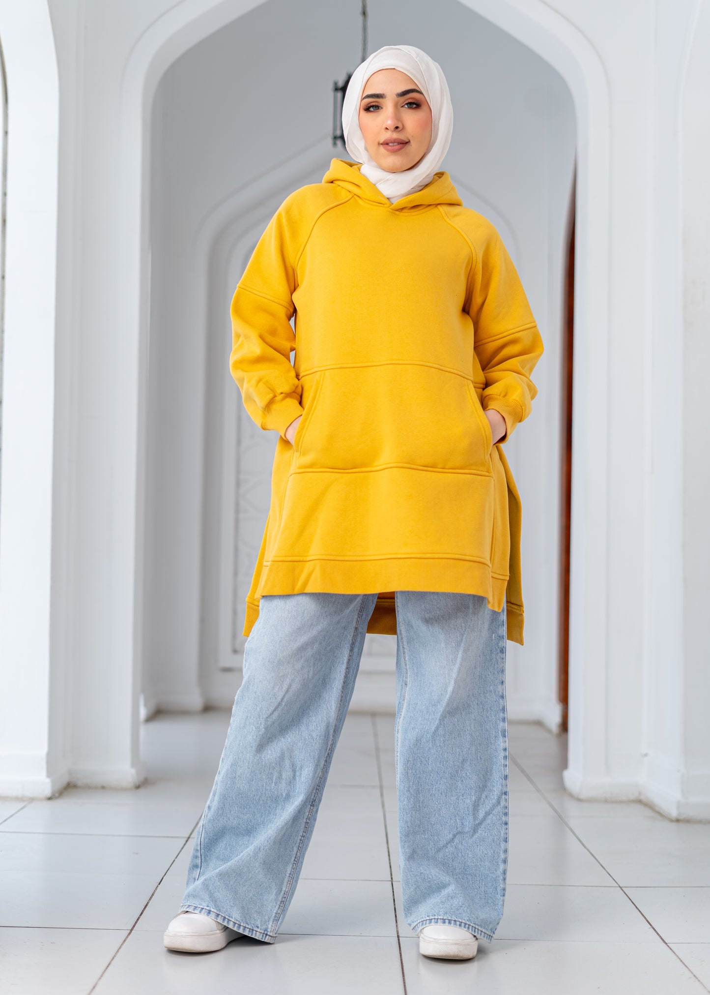 Basic Hoodie - Yellow