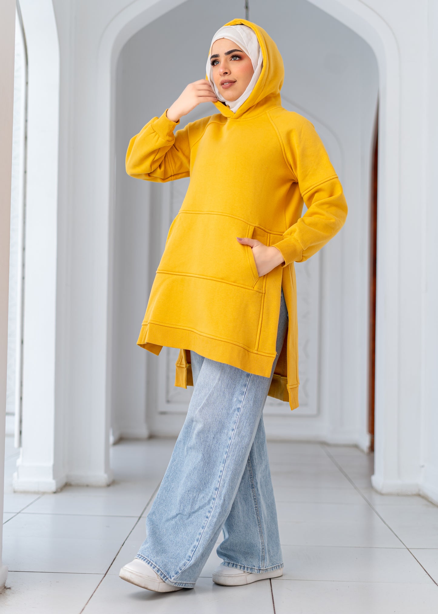 Basic Hoodie - Yellow