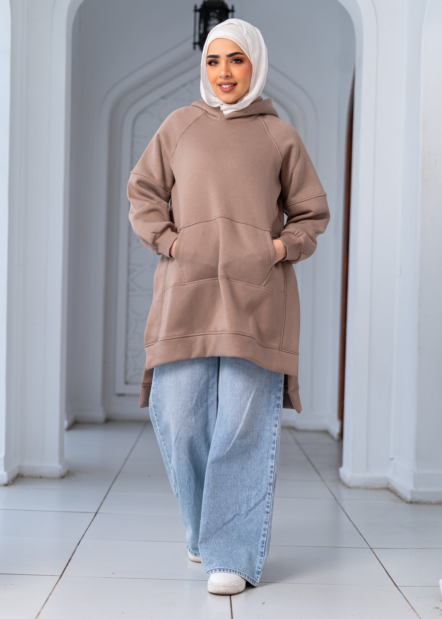 Basic Hoodie - Brown