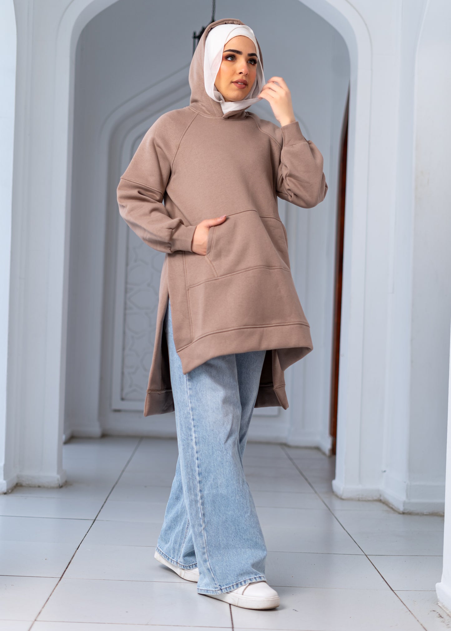 Basic Hoodie - Brown