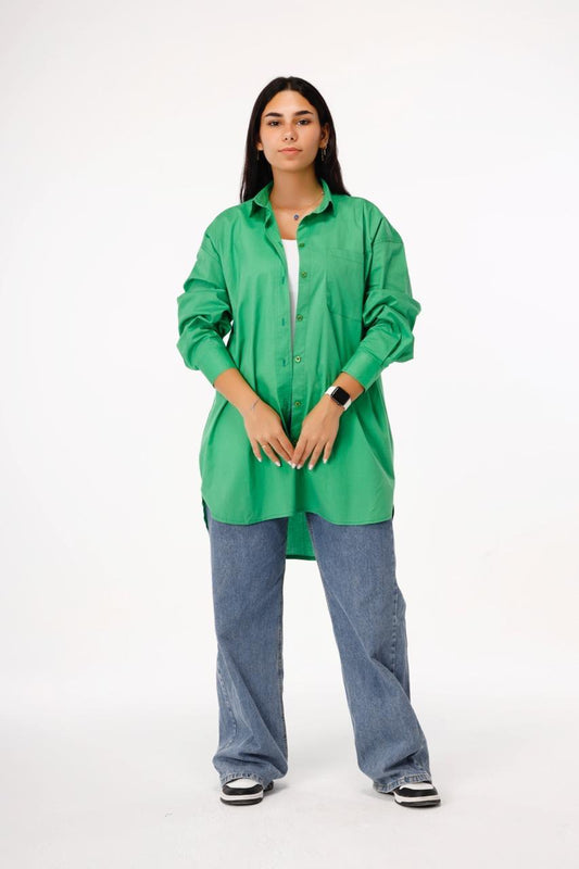 Casual Relax fit Shirt - Green