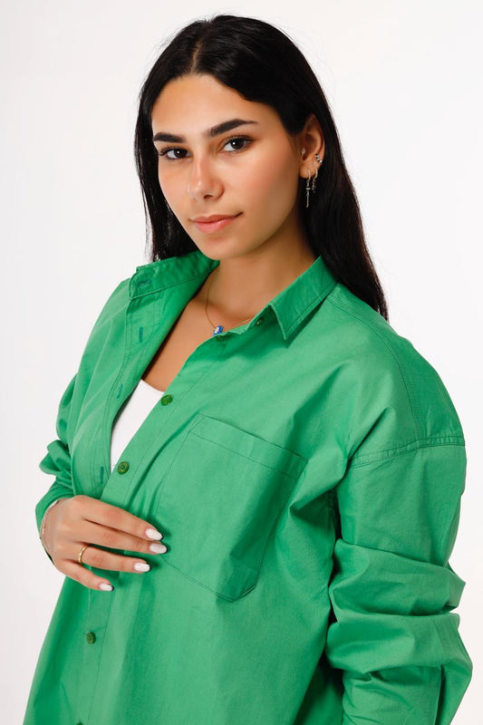 Casual Relax fit Shirt - Green