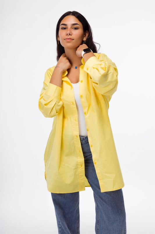 Casual Relax fit Shirt - Yellow