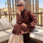 The Frayed Resort Shirt Dress
