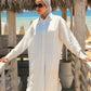 The Frayed Resort Shirt Dress
