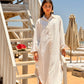 The Frayed Resort Shirt Dress