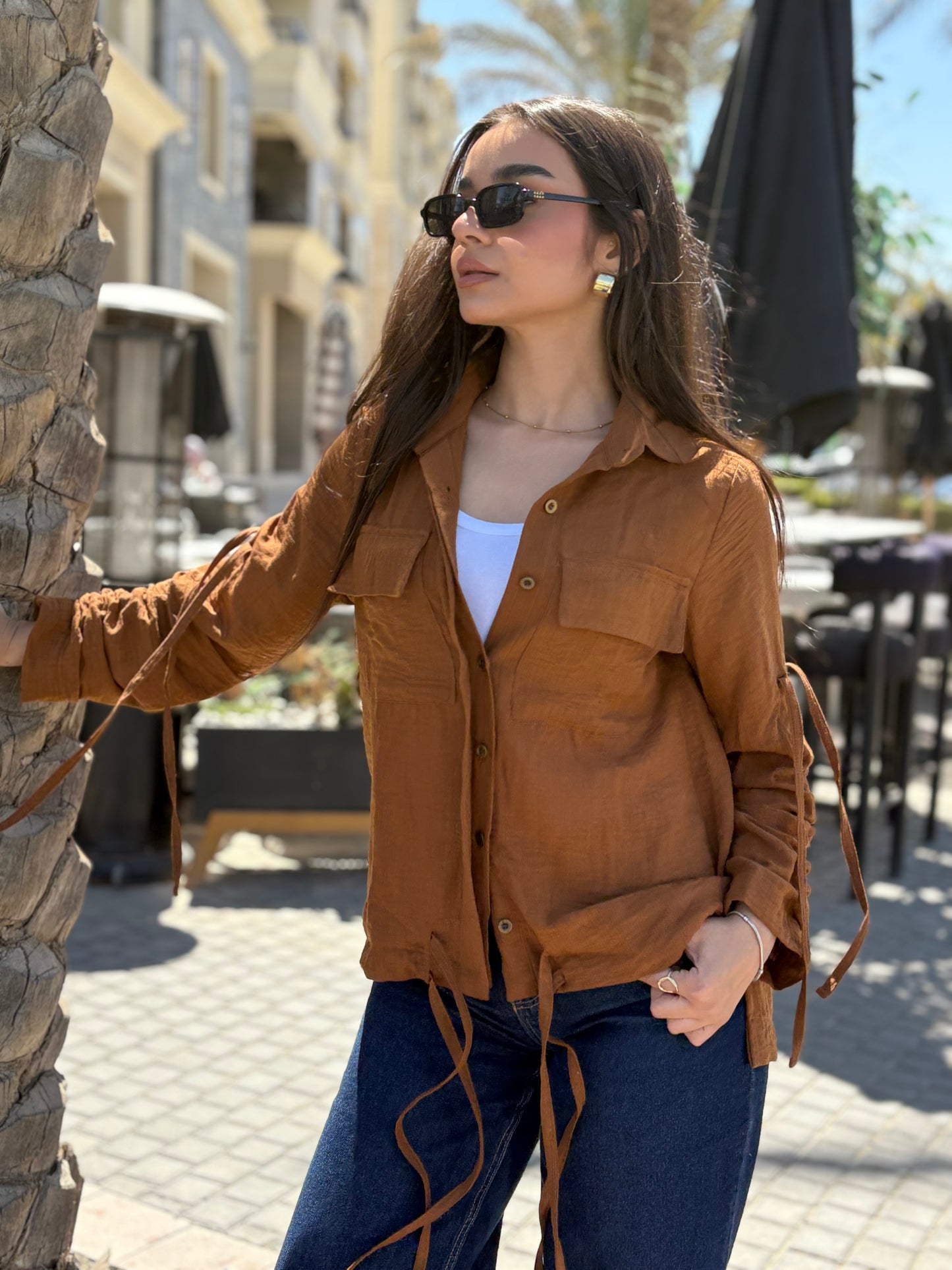 Emys Crinkle Linen Shirt