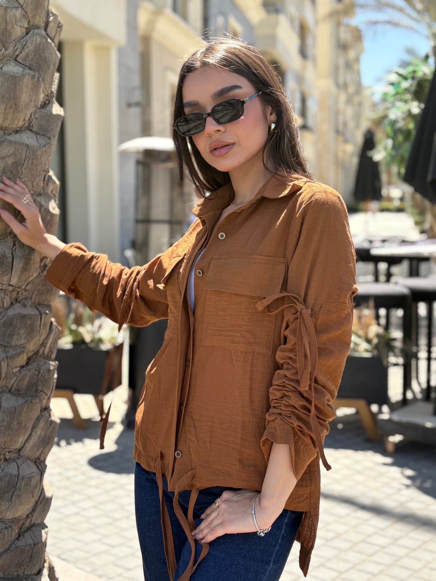 Emys Crinkle Linen Shirt