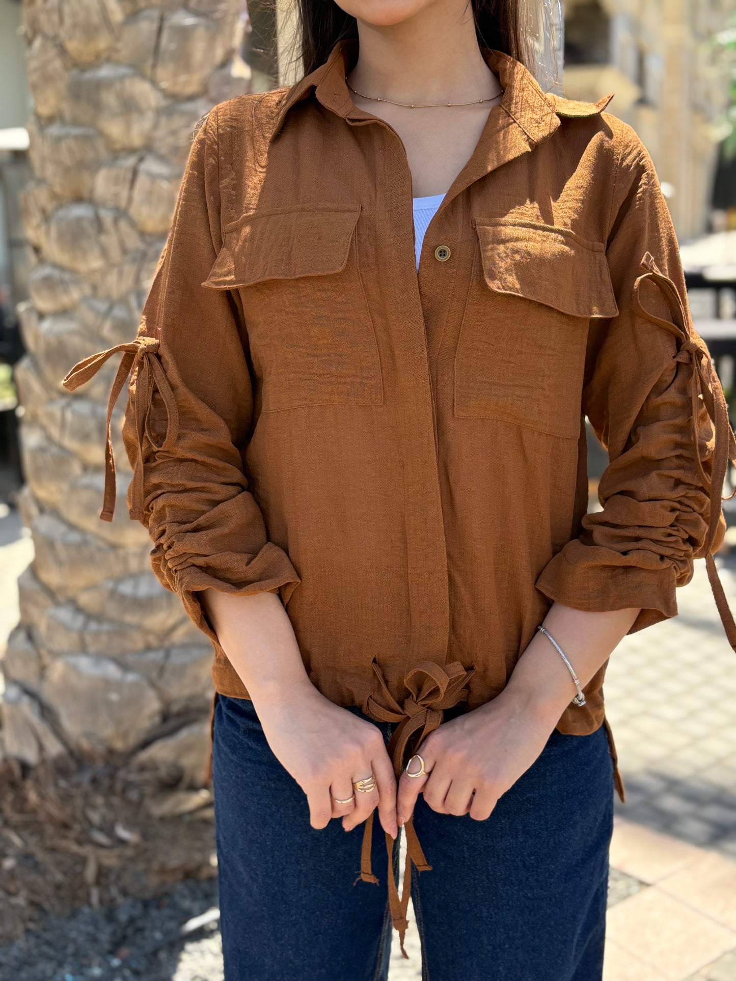 Emys Crinkle Linen Shirt