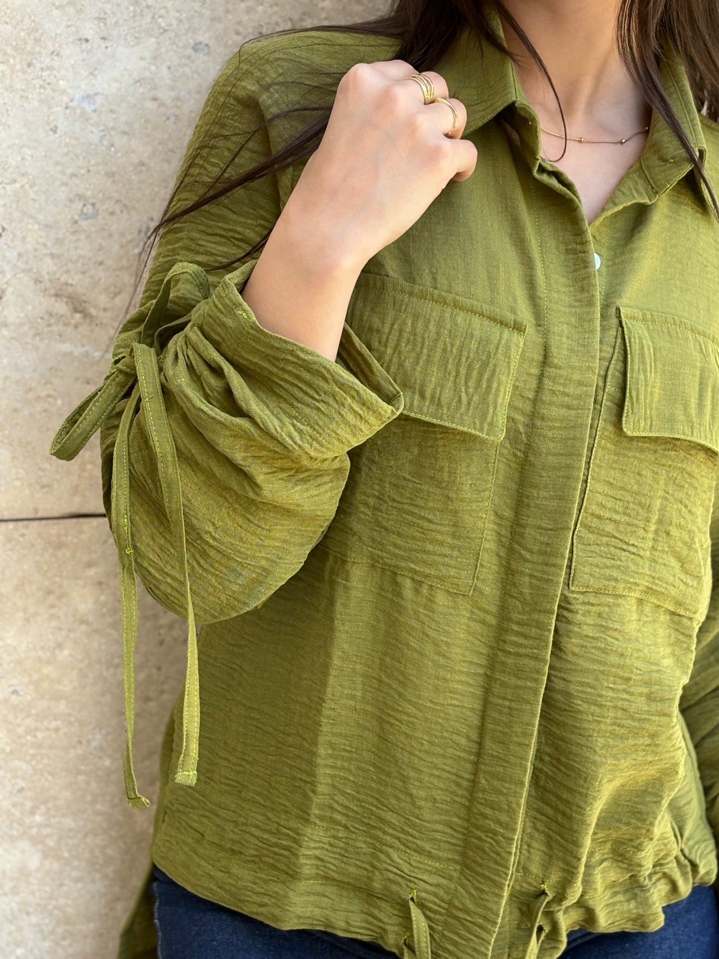 Emys Crinkle Linen Shirt
