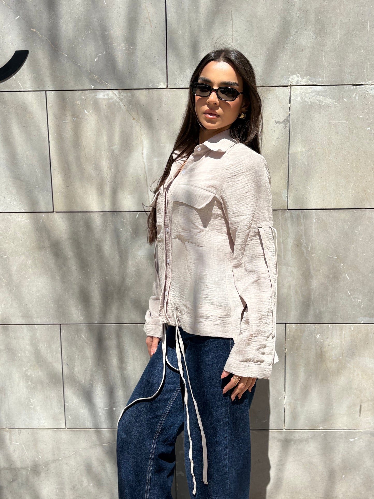 Emys Crinkle Linen Shirt