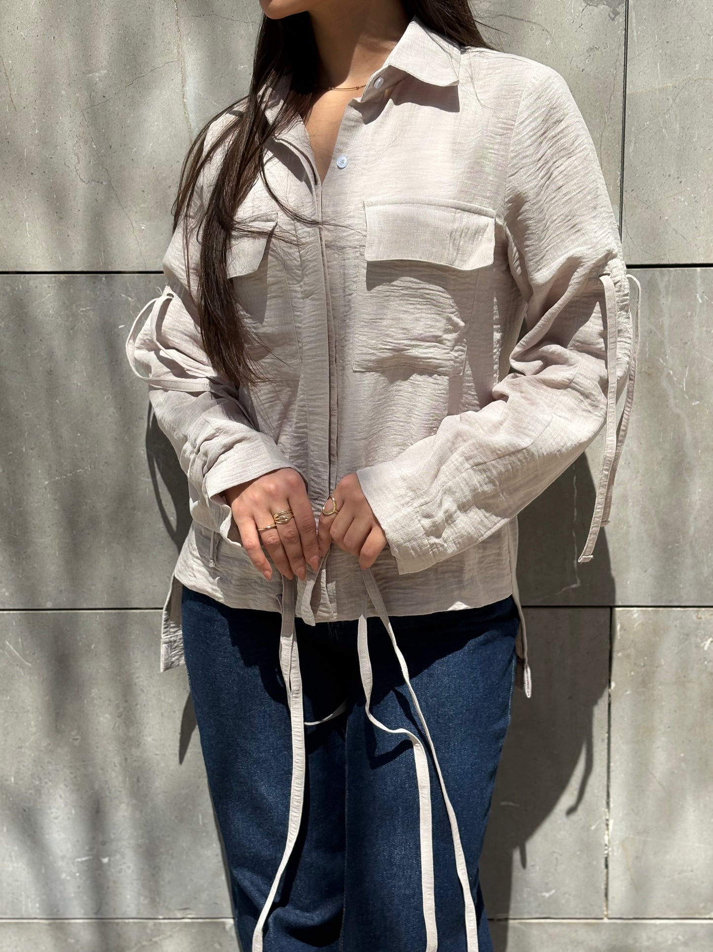 Emys Crinkle Linen Shirt