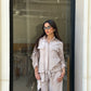Emy's Crinkle Linen Suit