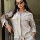Emy's Crinkle Linen Suit