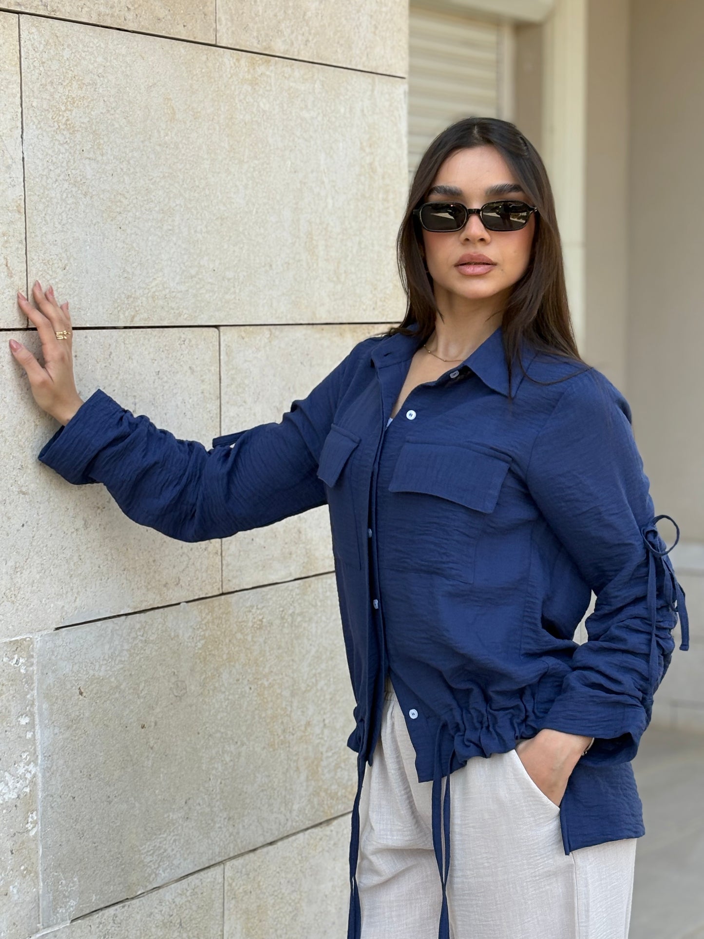 Emys Crinkle Linen Shirt