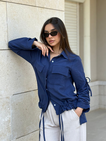 Emys Crinkle Linen Shirt
