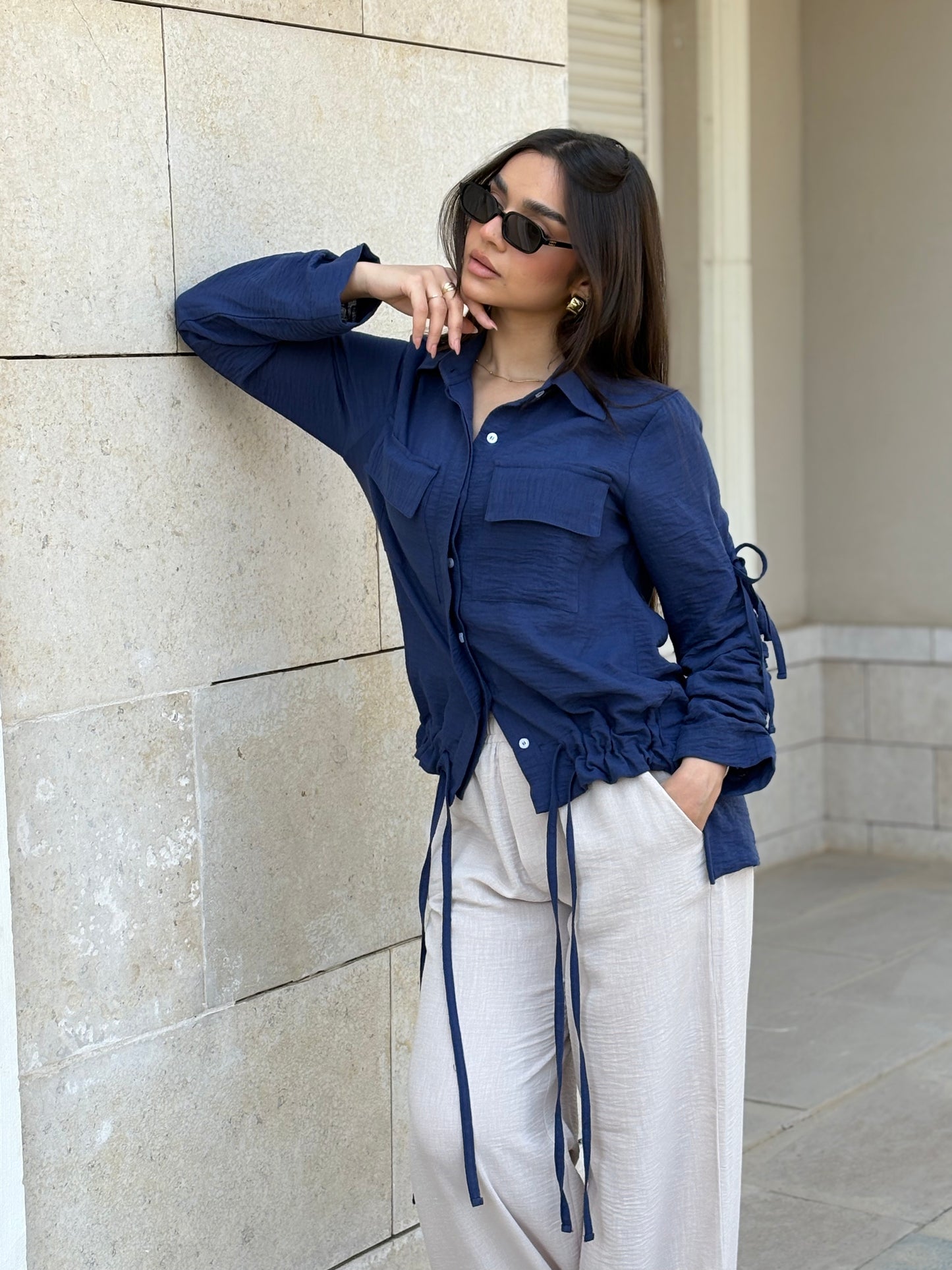 Emys Crinkle Linen Shirt
