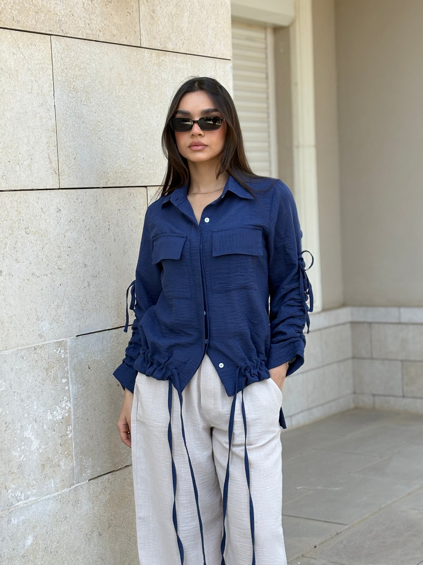 Emys Crinkle Linen Shirt