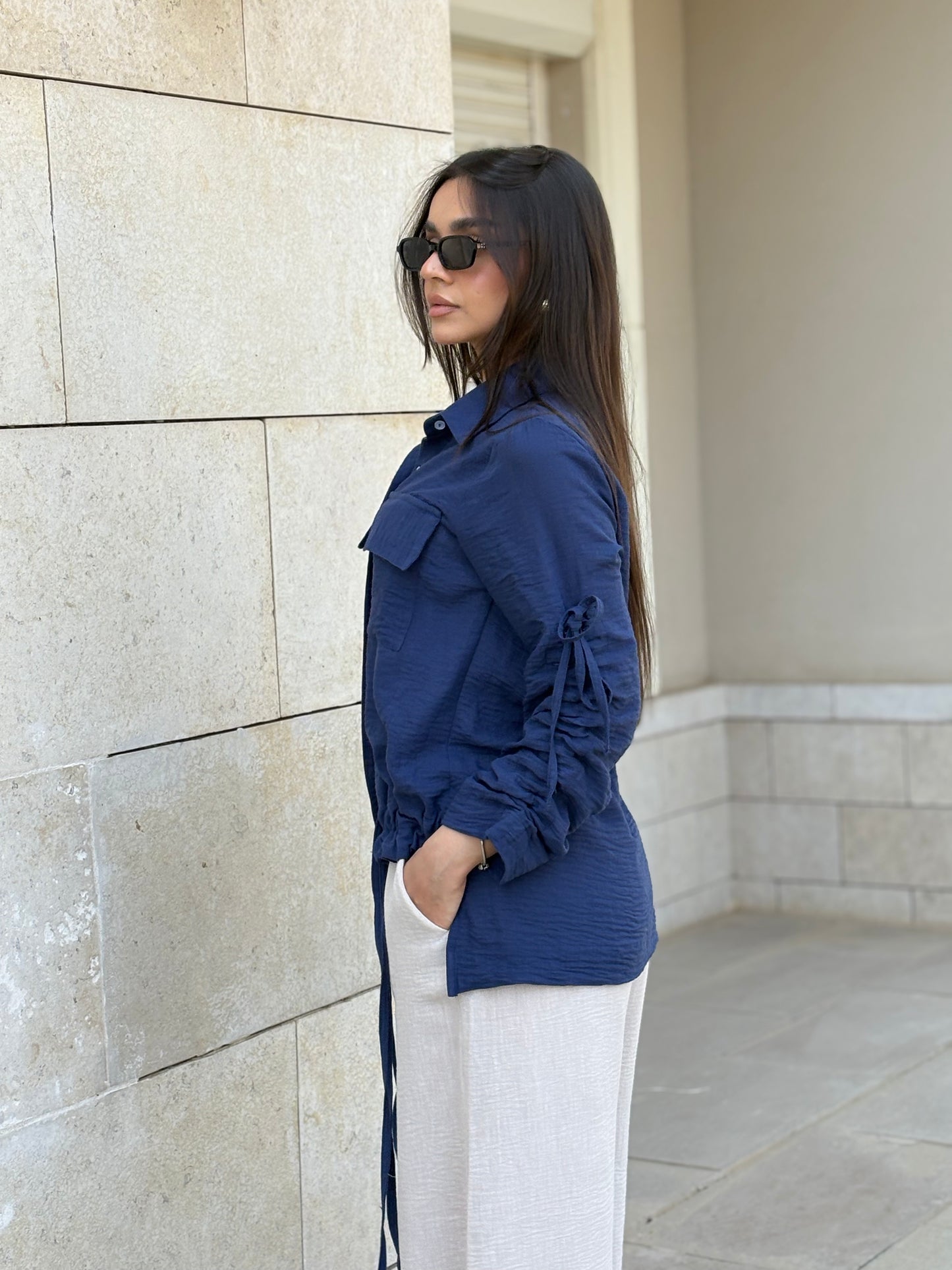 Emys Crinkle Linen Shirt