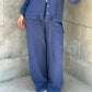 Emy's Crinkle Linen Suit