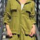Emy's Crinkle Linen Suit