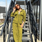 Emy's Crinkle Linen Suit