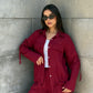 Emy's Crinkle Linen Suit