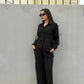 Emy's Crinkle Linen Suit