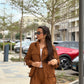 Emy's Crinkle Linen Suit