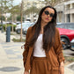 Emy's Crinkle Linen Suit