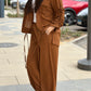 Emy's Crinkle Linen Suit