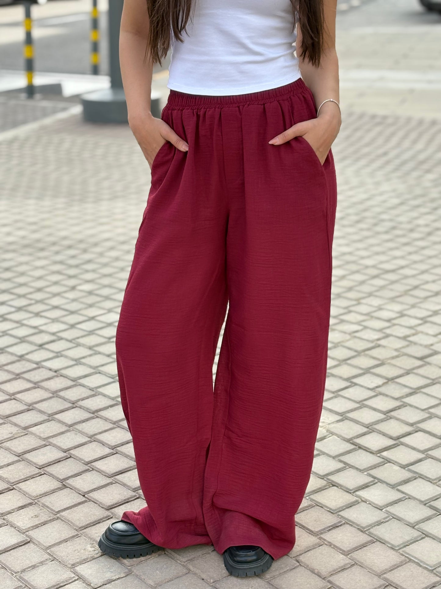 Emys Crinkle Linen Pants