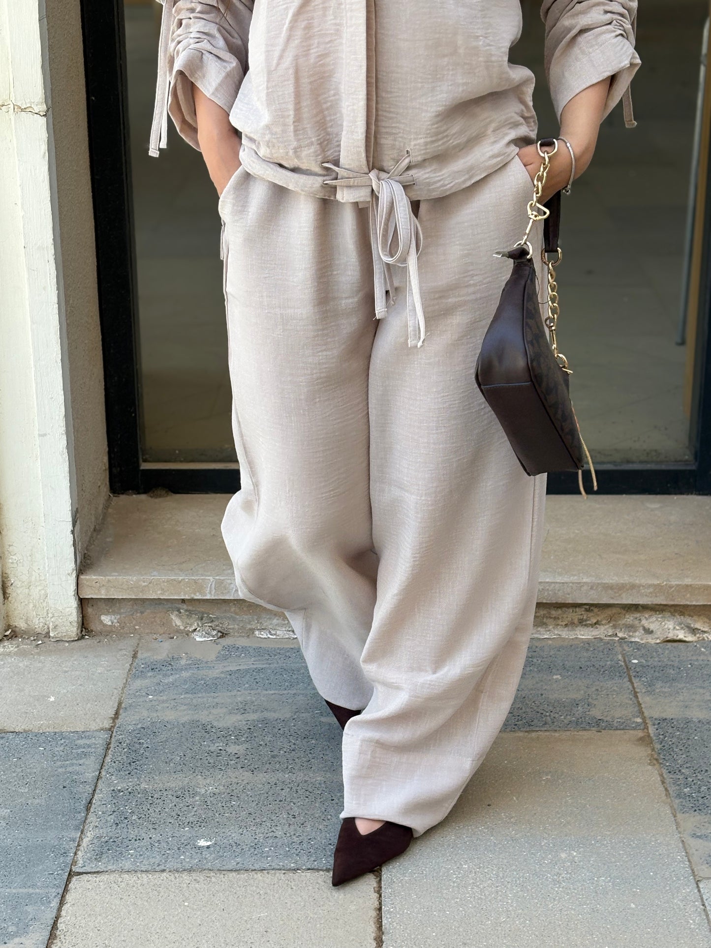 Emys Crinkle Linen Pants