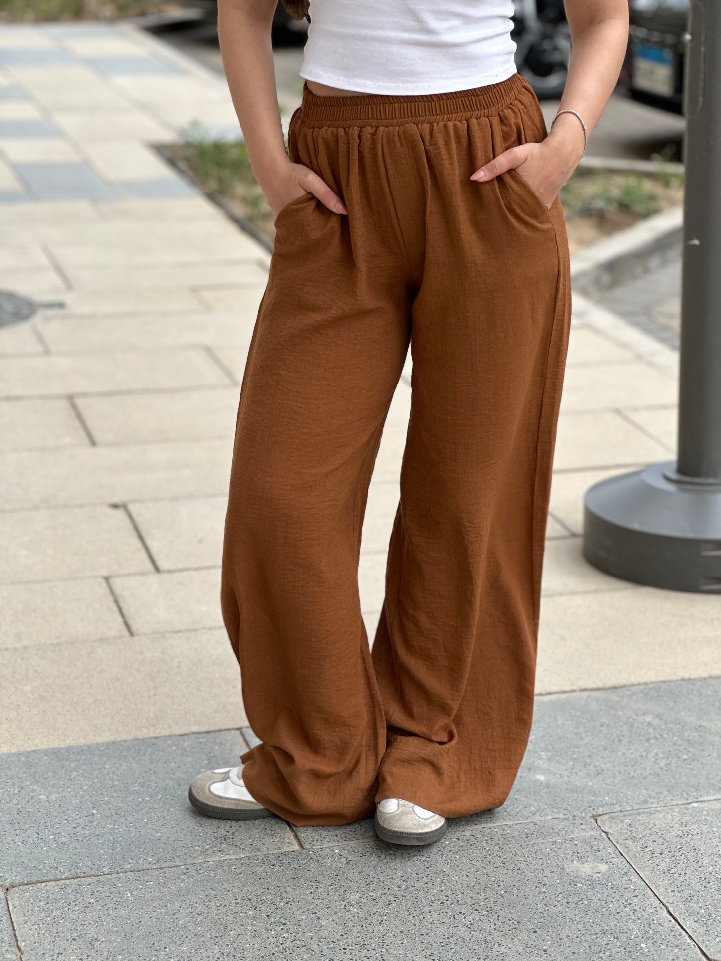 Emys Crinkle Linen Pants