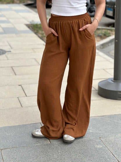 Emys Crinkle Linen Pants