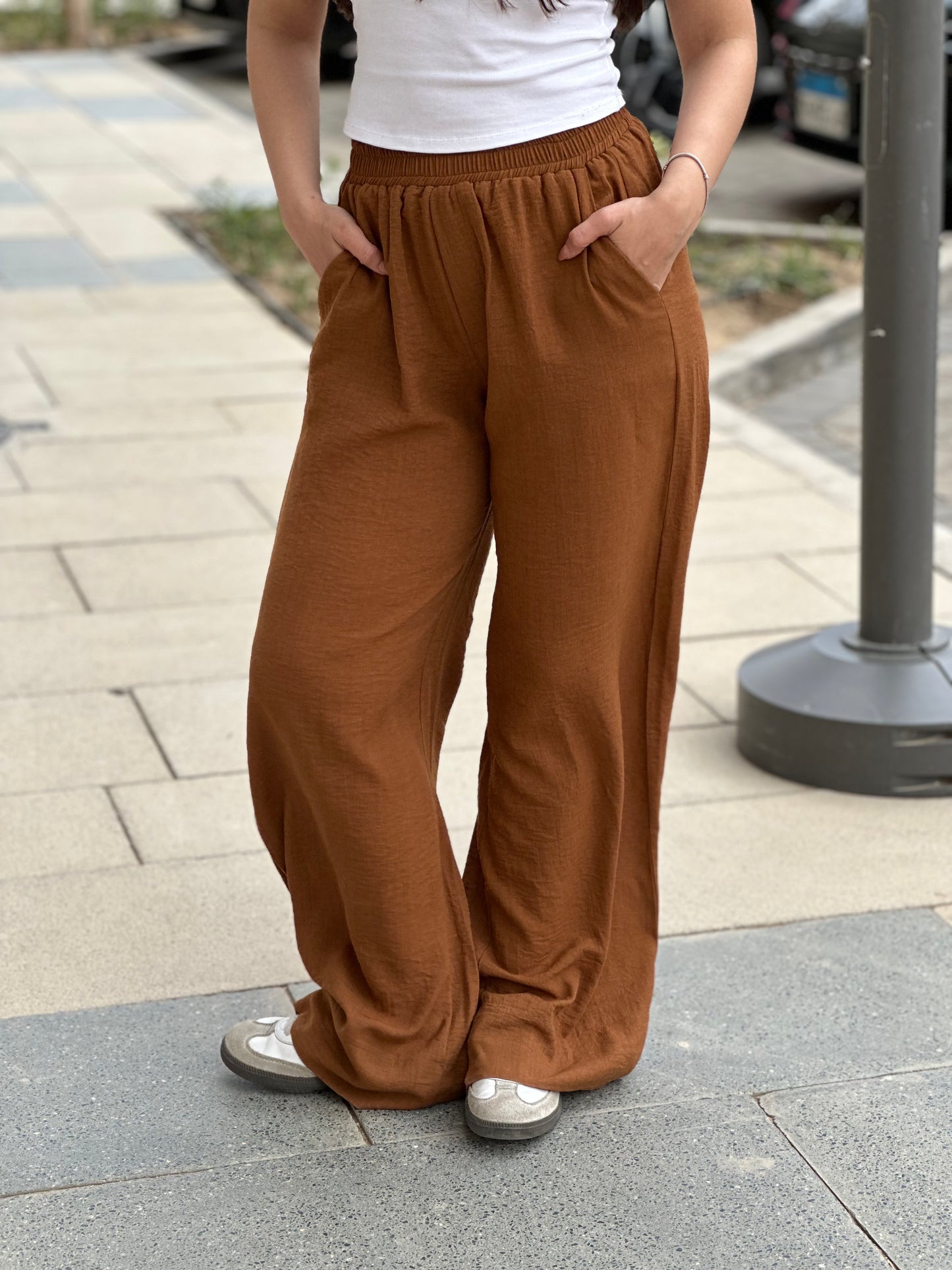 Emys Crinkle Linen Pants