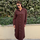 Linen-Cotton Long Shirt Dress
